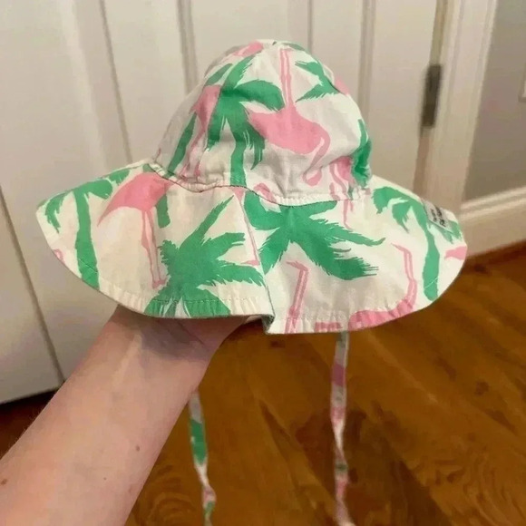 UPF 50+ The Flap Happy Floppy Baby Hat size Small - Picture 1 of 7